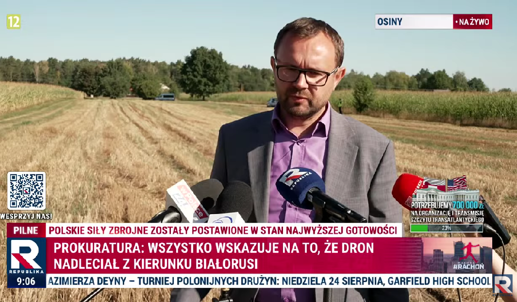 Konferencja prokuratury, OSINY