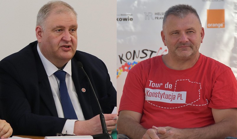 Bogdan Święczkowski i Waldemar Żurek