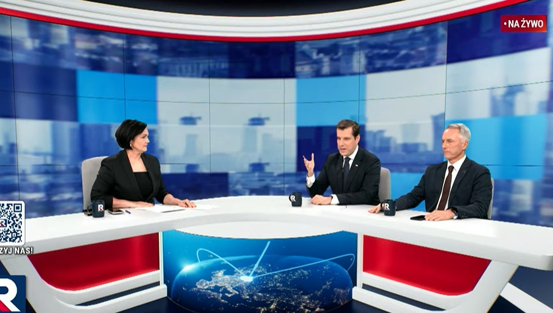 Studio programu "Gość Dzisiaj"