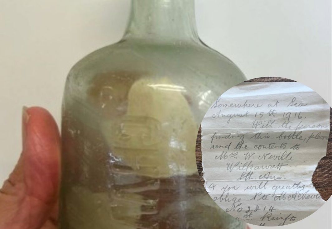 list w butelce list w butelce