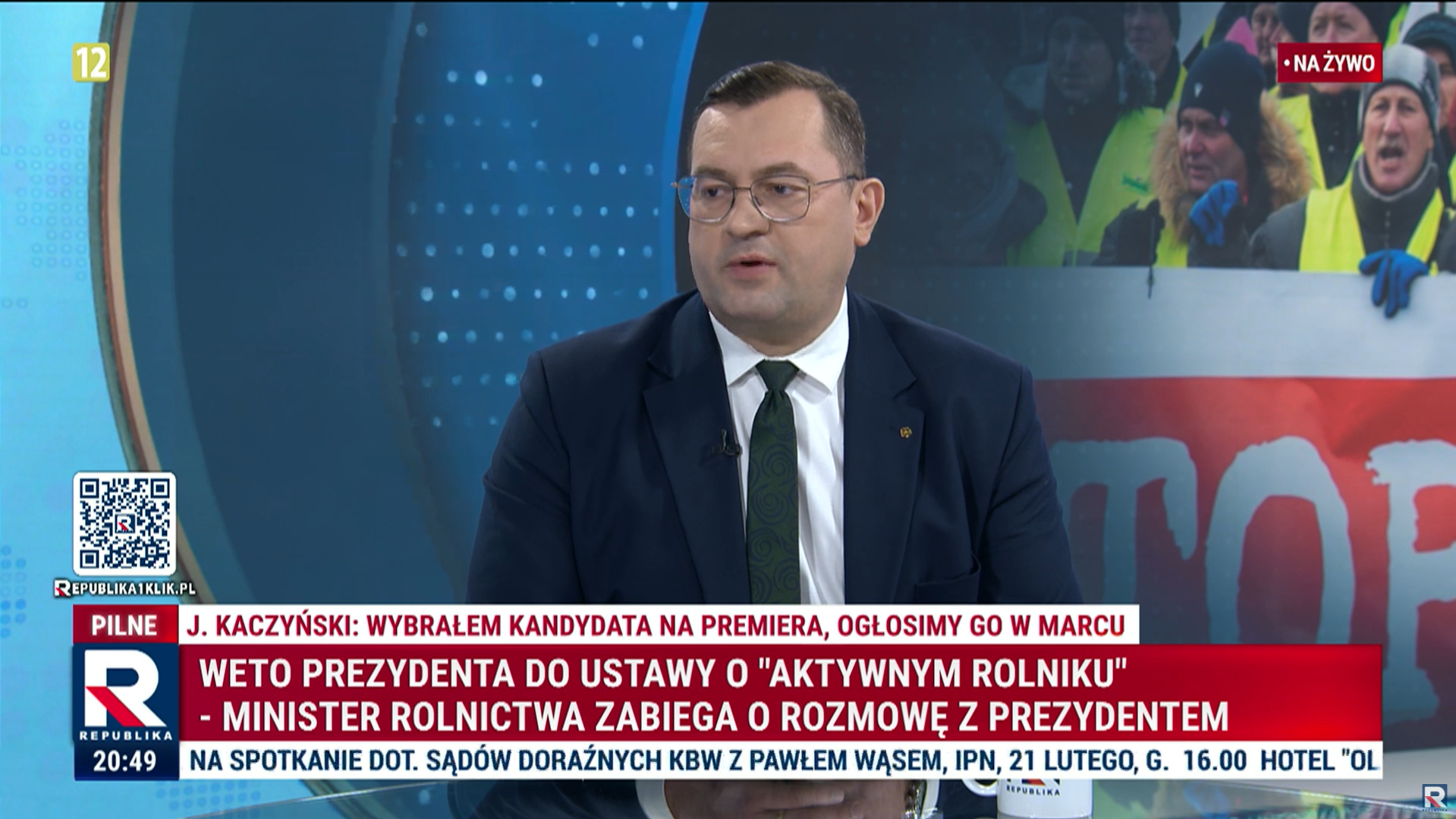 Minister Stefan Krajewski z PSL-u