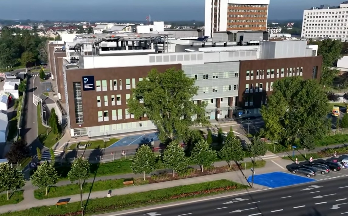Szpital Południowy (widok z drona Republiki)